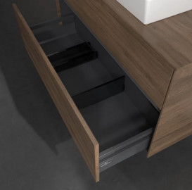 Тумба под раковину Villeroy & Boch Collaro 100х50 см с подсветкой ДСП дуб аризона C019B0VH