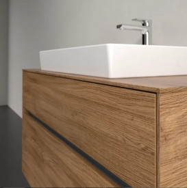 Тумба под раковину Villeroy & Boch Collaro 100х50 см с подсветкой ДСП дуб канзас C019B0RH
