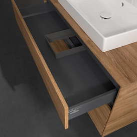 Тумба под раковину Villeroy & Boch Collaro 100х50 см с подсветкой ДСП дуб канзас C019B0RH