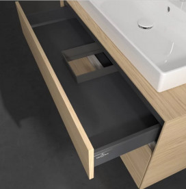 Тумба під раковину Villeroy & Boch Collaro 100х50 см із підсвічуванням ДСП північний дуб C020B0VJ