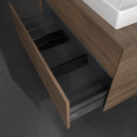 Тумба под раковину Villeroy & Boch Collaro 100х50 см с подсветкой ДСП дуб аризона C020B0VH