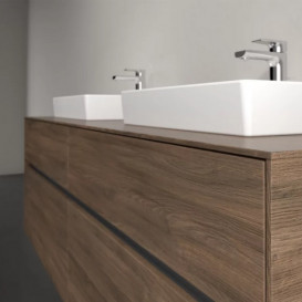 Тумба под раковину Villeroy & Boch Collaro 160х50 см с подсветкой ДСП дуб аризона C021B0VH