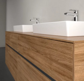 Тумба под раковину Villeroy & Boch Collaro 160х50 см с подсветкой ДСП дуб канзас C021B0RH