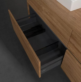 Тумба под раковину Villeroy & Boch Collaro 160х50 см с подсветкой ДСП дуб канзас C021B0RH