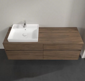 Тумба під раковину Villeroy & Boch Collaro 160х50 см із підсвічуванням ДСП дуб аризона C022B0VH