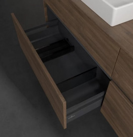 Тумба під раковину Villeroy & Boch Collaro 160х50 см із підсвічуванням ДСП дуб аризона C022B0VH