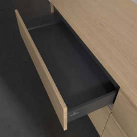 Тумба под раковину Villeroy & Boch Collaro 160х50 см с подсветкой ДСП северный дуб C023B0VJ