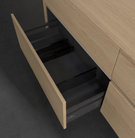 Тумба под раковину Villeroy & Boch Collaro 160х50 см с подсветкой ДСП северный дуб C023B0VJ