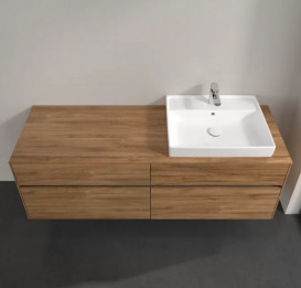 Тумба под раковину Villeroy & Boch Collaro 160х50 см с подсветкой ДСП дуб канзас C023B0RH