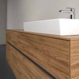 Тумба под раковину Villeroy & Boch Collaro 160х50 см с подсветкой ДСП дуб канзас C023B0RH