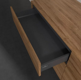 Тумба под раковину Villeroy & Boch Collaro 160х50 см с подсветкой ДСП дуб канзас C023B0RH