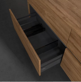 Тумба под раковину Villeroy & Boch Collaro 160х50 см с подсветкой ДСП дуб канзас C023B0RH