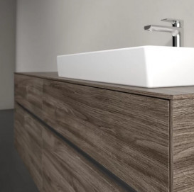 Тумба під раковину Villeroy & Boch Collaro 160х50 см із підсвічуванням ДСП кам'яний дуб C023B0RK