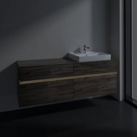 Тумба під раковину Villeroy & Boch Collaro 160х50 см із підсвічуванням ДСП кам'яний дуб C023B0RK