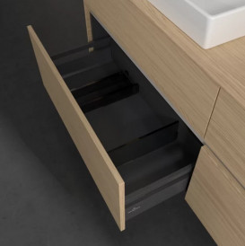 Тумба под раковину Villeroy & Boch Collaro 160х50 см с подсветкой ДСП северный дуб C024B0VJ