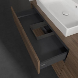 Тумба под раковину Villeroy & Boch Collaro 160х50 см с подсветкой ДСП дуб аризона C024B0VH