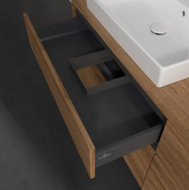 Тумба под раковину Villeroy & Boch Collaro 160х50 см с подсветкой ДСП дуб канзас C024B0RH