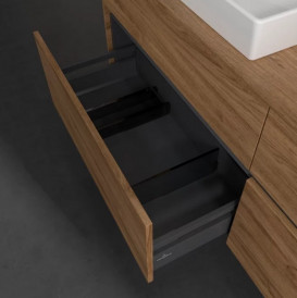 Тумба под раковину Villeroy & Boch Collaro 160х50 см с подсветкой ДСП дуб канзас C024B0RH