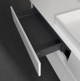 Тумба под раковину Villeroy & Boch Collaro 160х50 см с подсветкой ДСП матовый белый C025B0MS