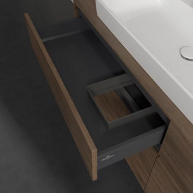 Тумба под раковину Villeroy & Boch Collaro 160х50 см с подсветкой ДСП дуб аризона C026B0VH