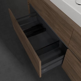 Тумба под раковину Villeroy & Boch Collaro 160х50 см с подсветкой ДСП дуб аризона C026B0VH