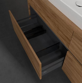 Тумба під раковину Villeroy & Boch Collaro 160х50 см із підсвічуванням ДСП дуб канзас C026B0RH
