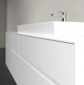 Тумба под раковину Villeroy & Boch Collaro 160х50 см с подсветкой МДФ глянцевый белый C027B0DH