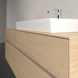 Тумба під раковину Villeroy & Boch Collaro 160х50 см із підсвічуванням ДСП північний дуб C027B0VJ