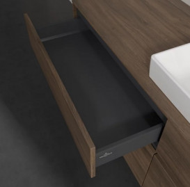 Тумба под раковину Villeroy & Boch Collaro 160х50 см с подсветкой ДСП дуб аризона C027B0VH