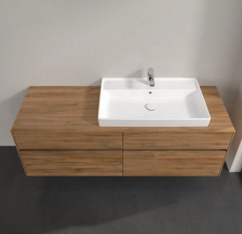 Тумба під раковину Villeroy & Boch Collaro 160х50 см із підсвічуванням ДСП дуб канзас C027B0RH