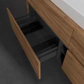 Тумба под раковину Villeroy & Boch Collaro 160х50 см с подсветкой ДСП дуб канзас C028B0RH