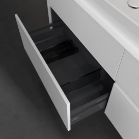 Тумба под раковину Villeroy & Boch Collaro 160х50 см с подсветкой МДФ глянцевый белый C029B0DH