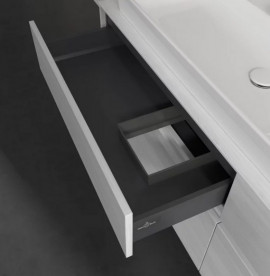 Тумба під раковину Villeroy & Boch Collaro 160х50 см із підсвічуванням ДСП біле дерево C029B0E8