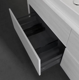 Тумба під раковину Villeroy & Boch Collaro 160х50 см із підсвічуванням ДСП біле дерево C029B0E8