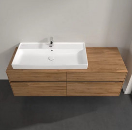 Тумба під раковину Villeroy & Boch Collaro 160х50 см із підсвічуванням ДСП дуб канзас C029B0RH