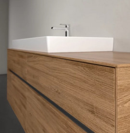 Тумба під раковину Villeroy & Boch Collaro 160х50 см із підсвічуванням ДСП дуб канзас C029B0RH