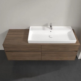 Тумба под раковину Villeroy & Boch Collaro 160х50 см с подсветкой ДСП дуб аризона C030B0VH