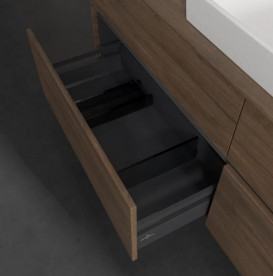 Тумба под раковину Villeroy & Boch Collaro 160х50 см с подсветкой ДСП дуб аризона C030B0VH