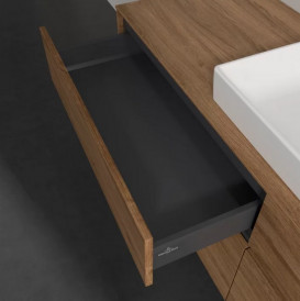 Тумба под раковину Villeroy & Boch Collaro 160х50 см с подсветкой ДСП дуб канзас C030B0RH