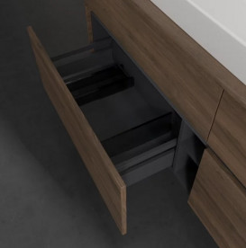 Тумба под раковину Villeroy & Boch Collaro 160х50 см с подсветкой ДСП дуб аризона C031B0VH