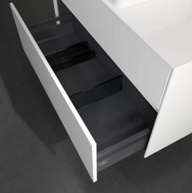 Тумба под раковину Villeroy & Boch Collaro 100х50 см с подсветкой МДФ глянцевый белый C038B0DH