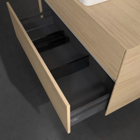 Тумба під раковину Villeroy & Boch Collaro 100х50 см із підсвічуванням ДСП північний дуб C038B0VJ