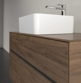 Тумба под раковину Villeroy & Boch Collaro 100х50 см с подсветкой ДСП дуб аризона C038B0VH