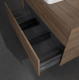 Тумба под раковину Villeroy & Boch Collaro 100х50 см с подсветкой ДСП дуб аризона C038B0VH