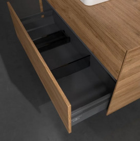 Тумба під раковину Villeroy & Boch Collaro 100х50 см з підсвічуванням дуб канзас C038B0RH