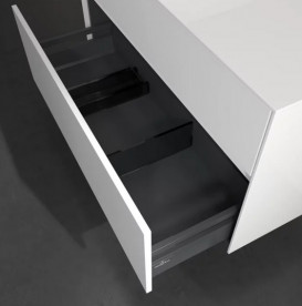 Тумба под раковину Villeroy & Boch Collaro 100х50 см с подсветкой МДФ глянцевый белый C039B0DH