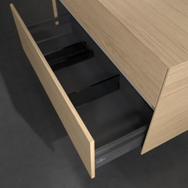 Тумба под раковину Villeroy & Boch Collaro 100х50 см с подсветкой ДСП северный дуб C039B0VJ