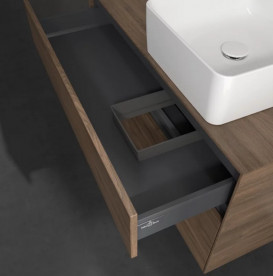 Тумба під раковину Villeroy & Boch Collaro 100х50 см із підсвічуванням ДСП дуб аризона C040B0VH