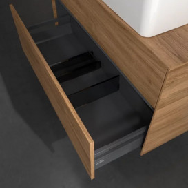 Тумба под раковину Villeroy & Boch Collaro 100х50 см с подсветкой ДСП дуб канзас C040B0RH