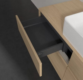 Тумба під раковину Villeroy & Boch Collaro 120х50 см із підсвічуванням ДСП північний дуб C041B0VJ